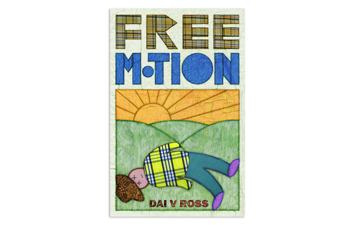 "Free Motion": Book-cover design (Adobe Photoshop)