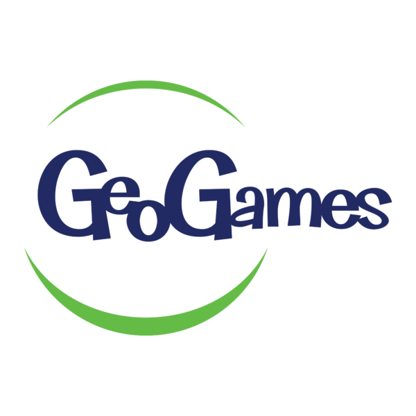 Logo for "GeoGames": A Game that Teaches Geography