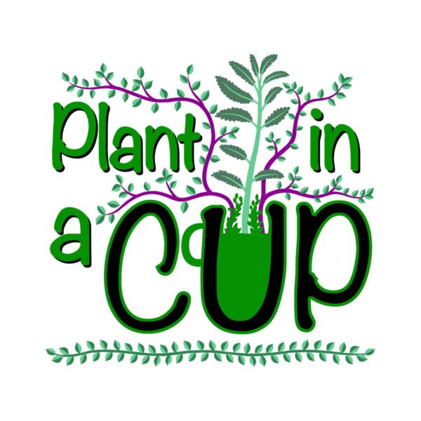 Logo for "Plant in a Cup": A Plant Gift Brand