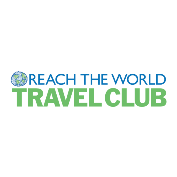 Logo for "Reach the World" (Partnership)