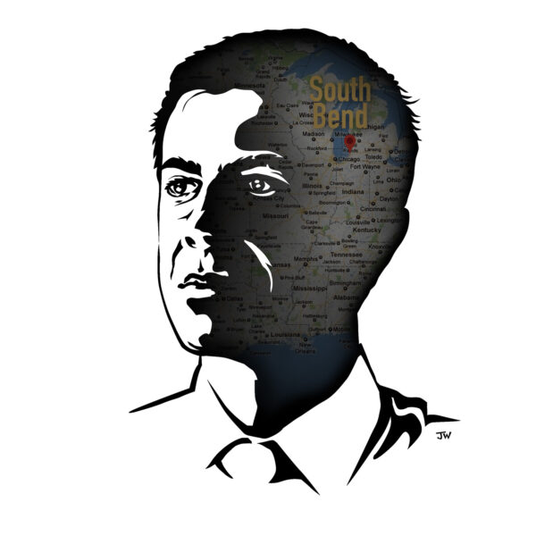 Mayor Pete Buttigieg: Digital, Photoshop