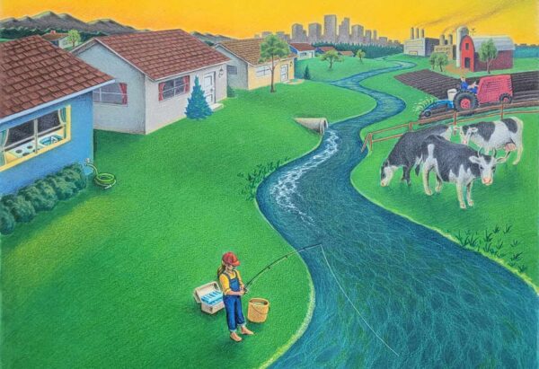 Cover image for "What is a Watershed?" published by Scholastic and the National Science Foundation